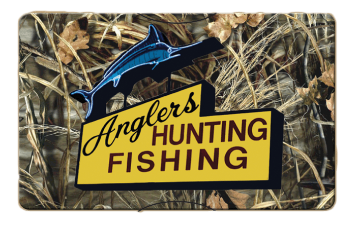 Anglers Hunting Fishing Gift Card